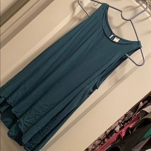 Teal Old Navy Tank- SZ L
